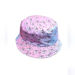 🍁2/30🍁NWOT Little Girls Rainbow Kids Reversible Bucket Hat Kids Summer Hat